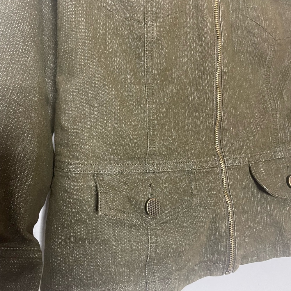 Ruby Rd. Olive Jean Jacket with Studs - Picture 3 of 9